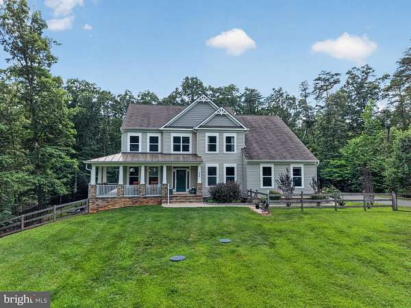 3.45 Acres of Land with Home for Sale in Fredericksburg, Virginia