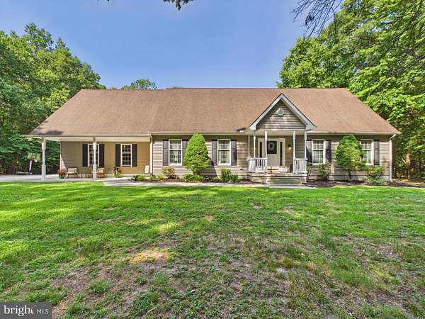 3 Acres of Land with Home for Sale in Greenwood, Delaware