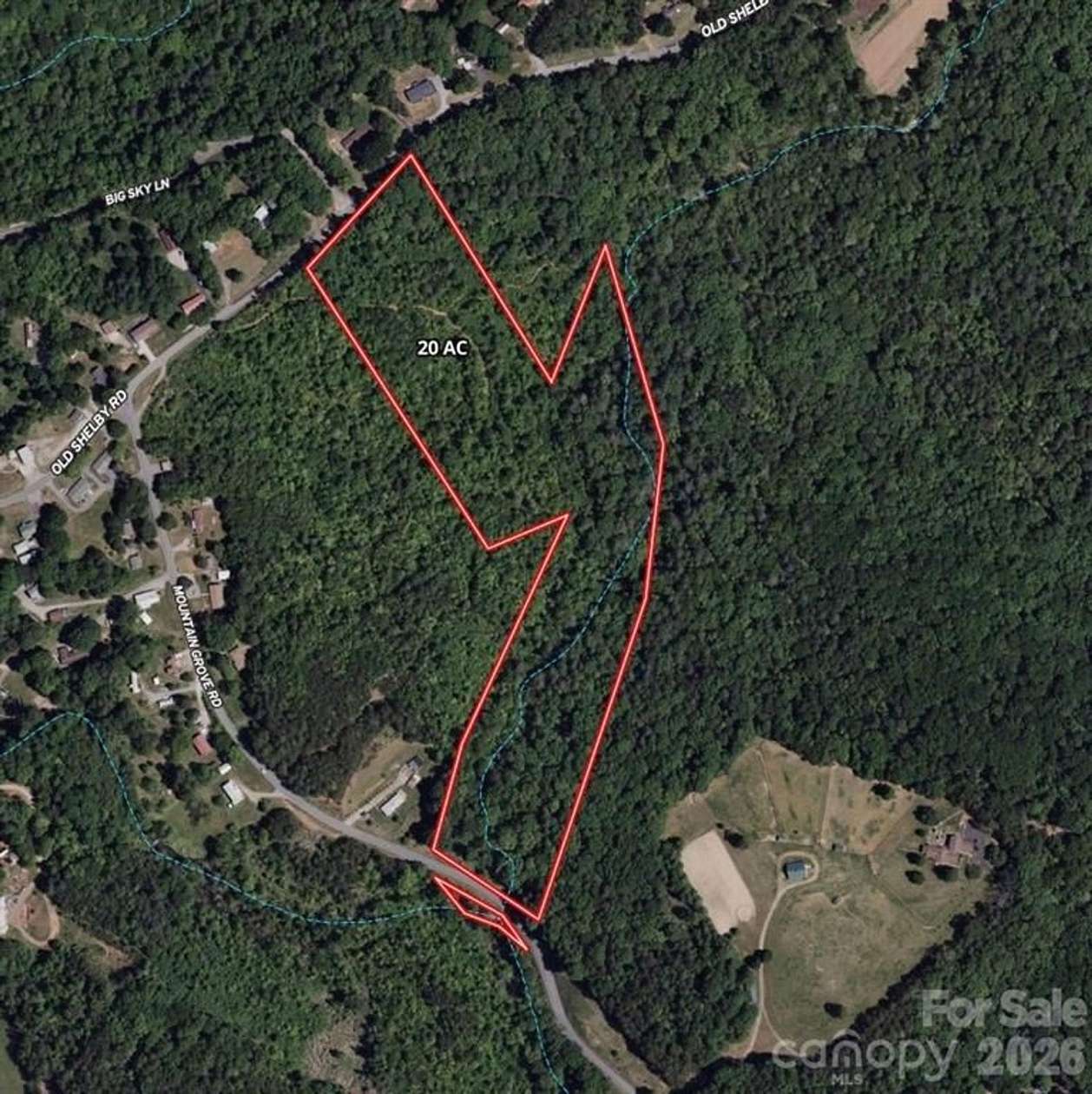 20 Acres of Recreational Land for Sale in Hickory, North Carolina