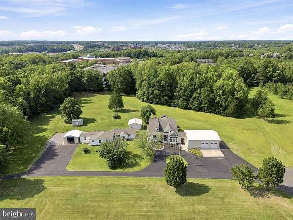 6.54 Acres of Land with Home for Sale in Fredericksburg, Virginia