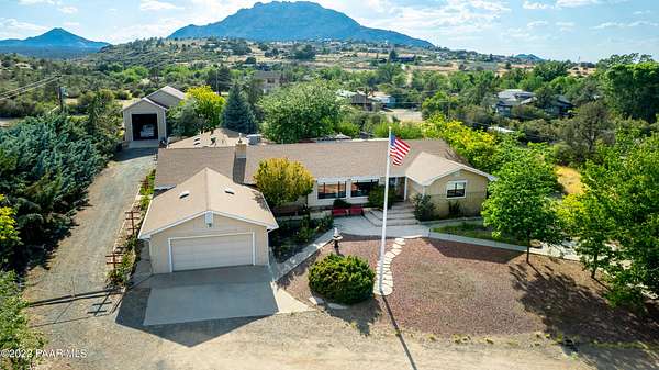 4 Acres of Land with Home for Sale in Prescott, Arizona