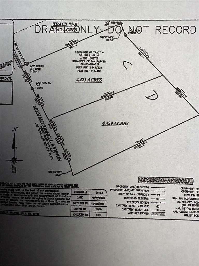 4.43 Acres of Land for Sale in Iva, South Carolina