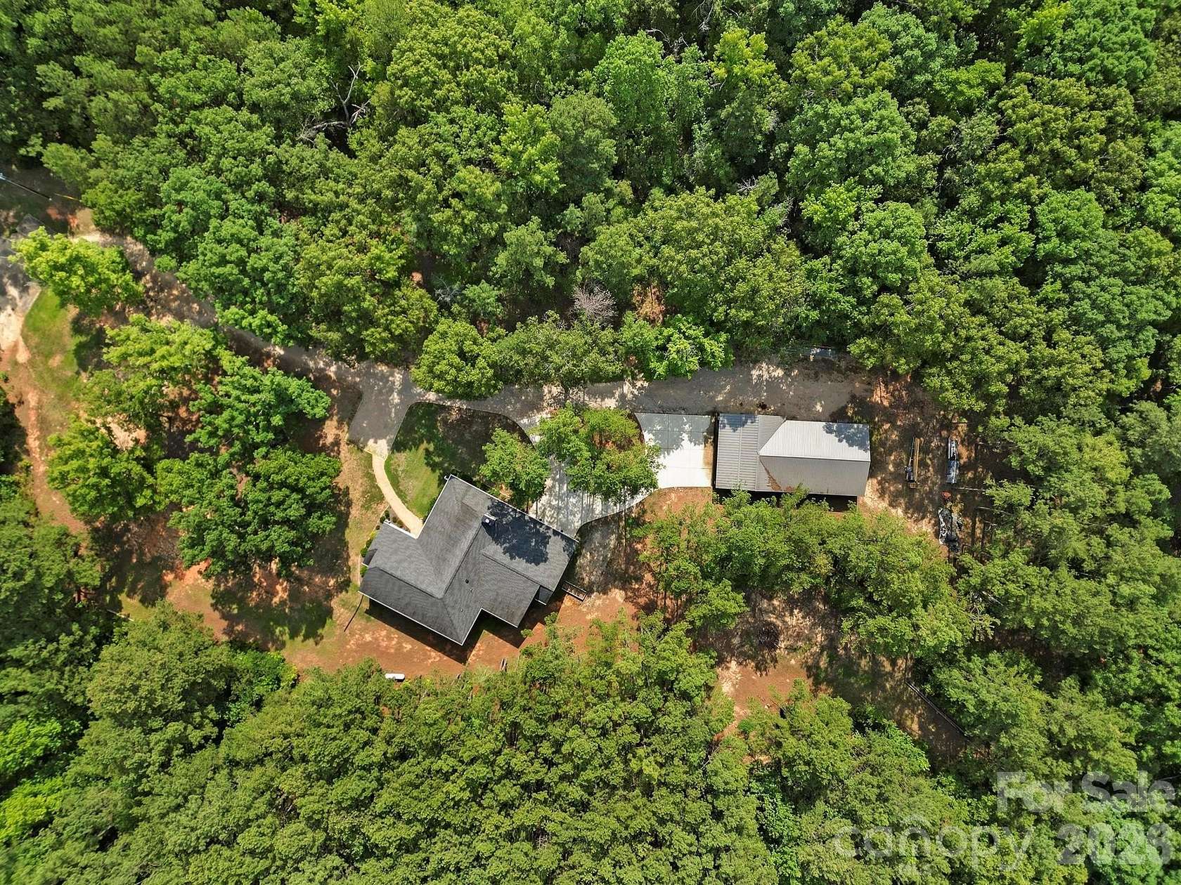13.8 Acres of Land with Home for Sale in Lancaster, South Carolina