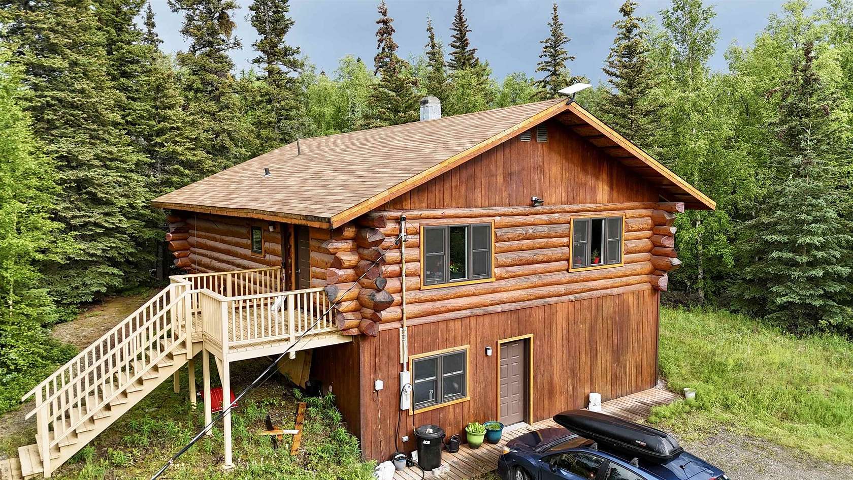 1.53 Acres of Land with Home for Sale in Delta Junction, Alaska