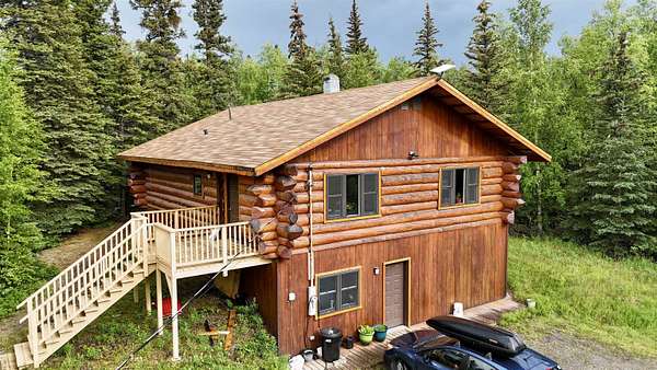 1.53 Acres of Land with Home for Sale in Delta Junction, Alaska