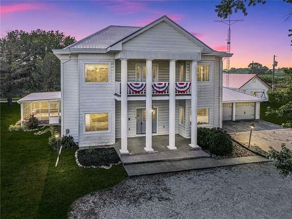 7 Acres of Land with Home for Sale in Breckenridge, Missouri