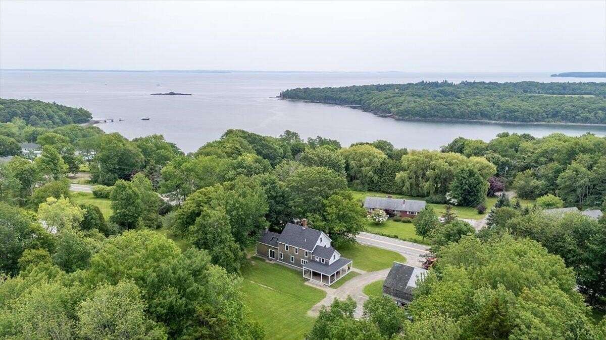 5.4 Acres of Land with Home for Sale in Rockport, Maine