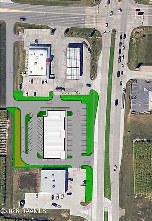 1.57 Acres of Improved Commercial Land for Lease in Broussard, Louisiana