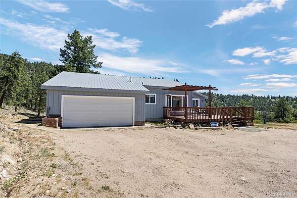 5.58 Acres of Land with Home for Sale in Bailey, Colorado