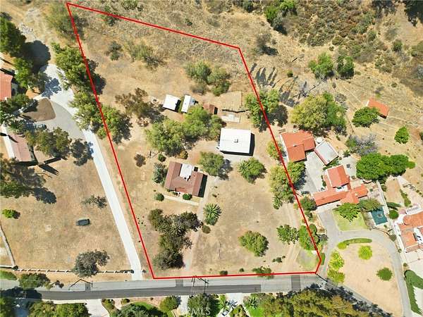 2.4 Acres of Land with Home for Sale in Redlands, California