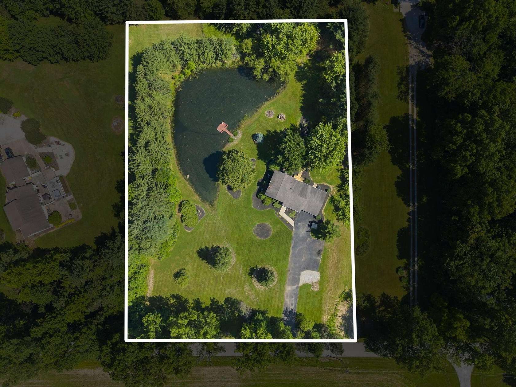 2.3 Acres of Land with Home for Sale in Johnstown, Ohio