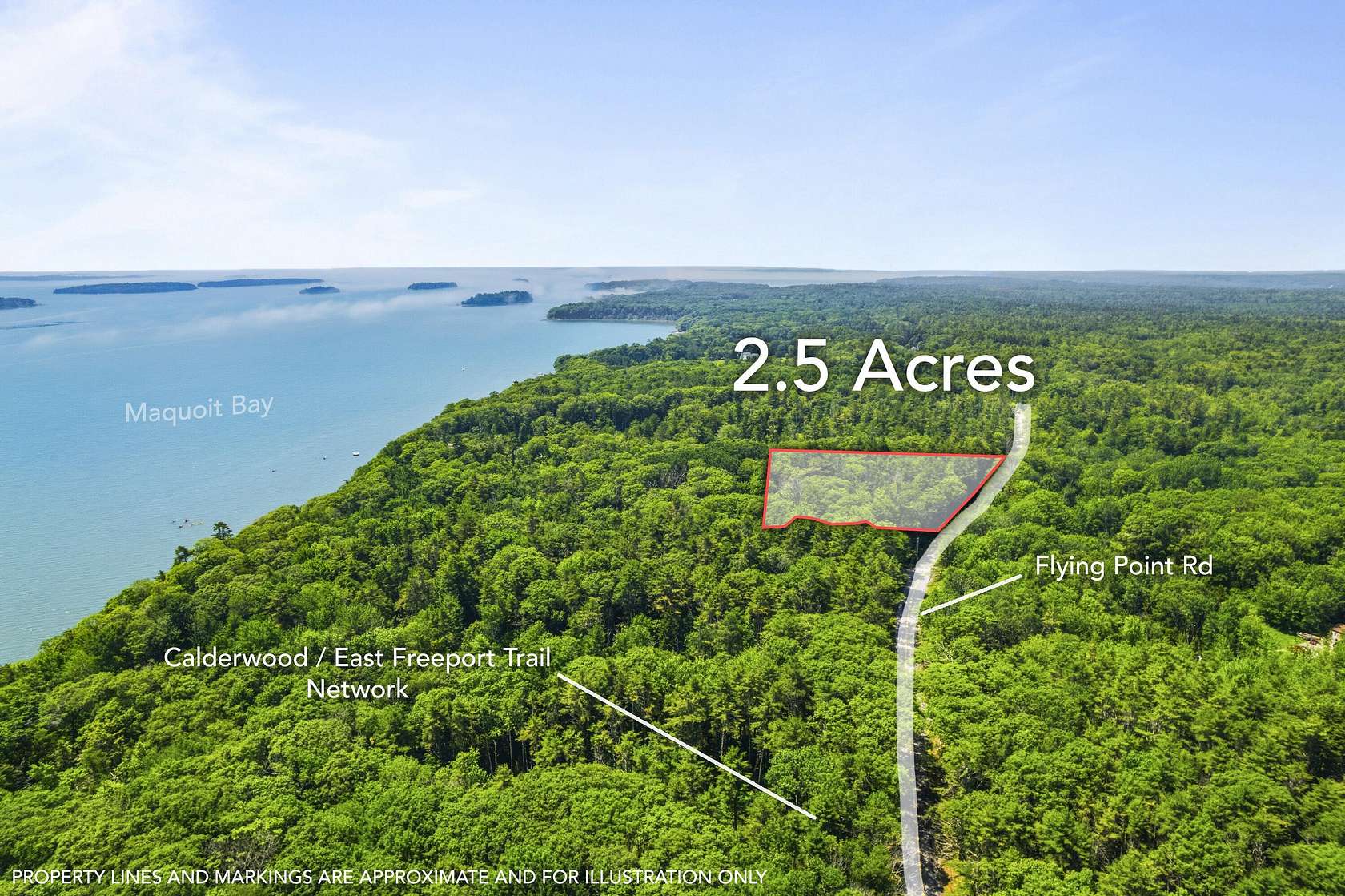 2.5 Acres of Residential Land for Sale in Freeport, Maine