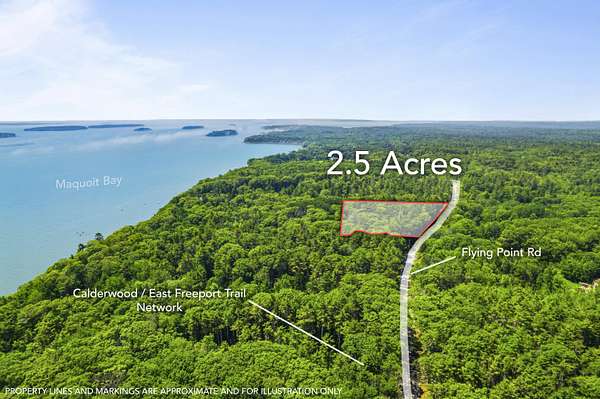 2.5 Acres of Residential Land for Sale in Freeport, Maine