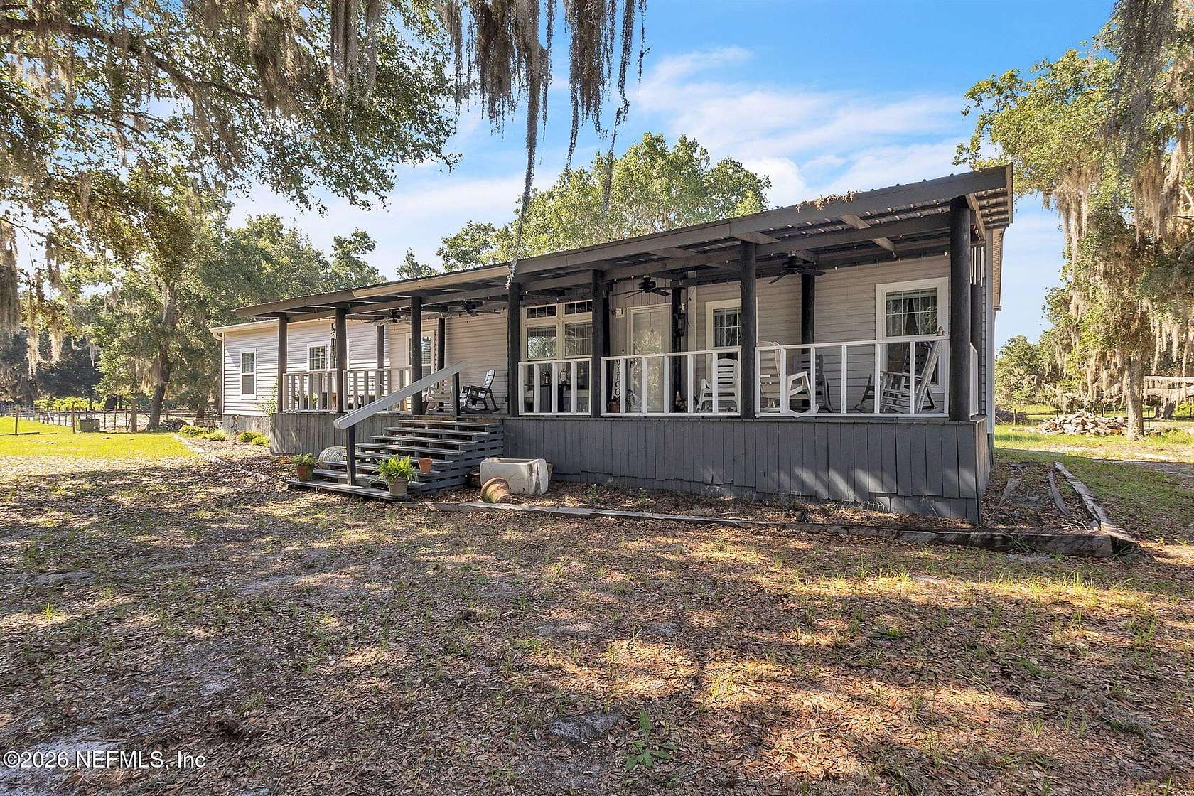10 Acres of Land with Home for Sale in Seville, Florida