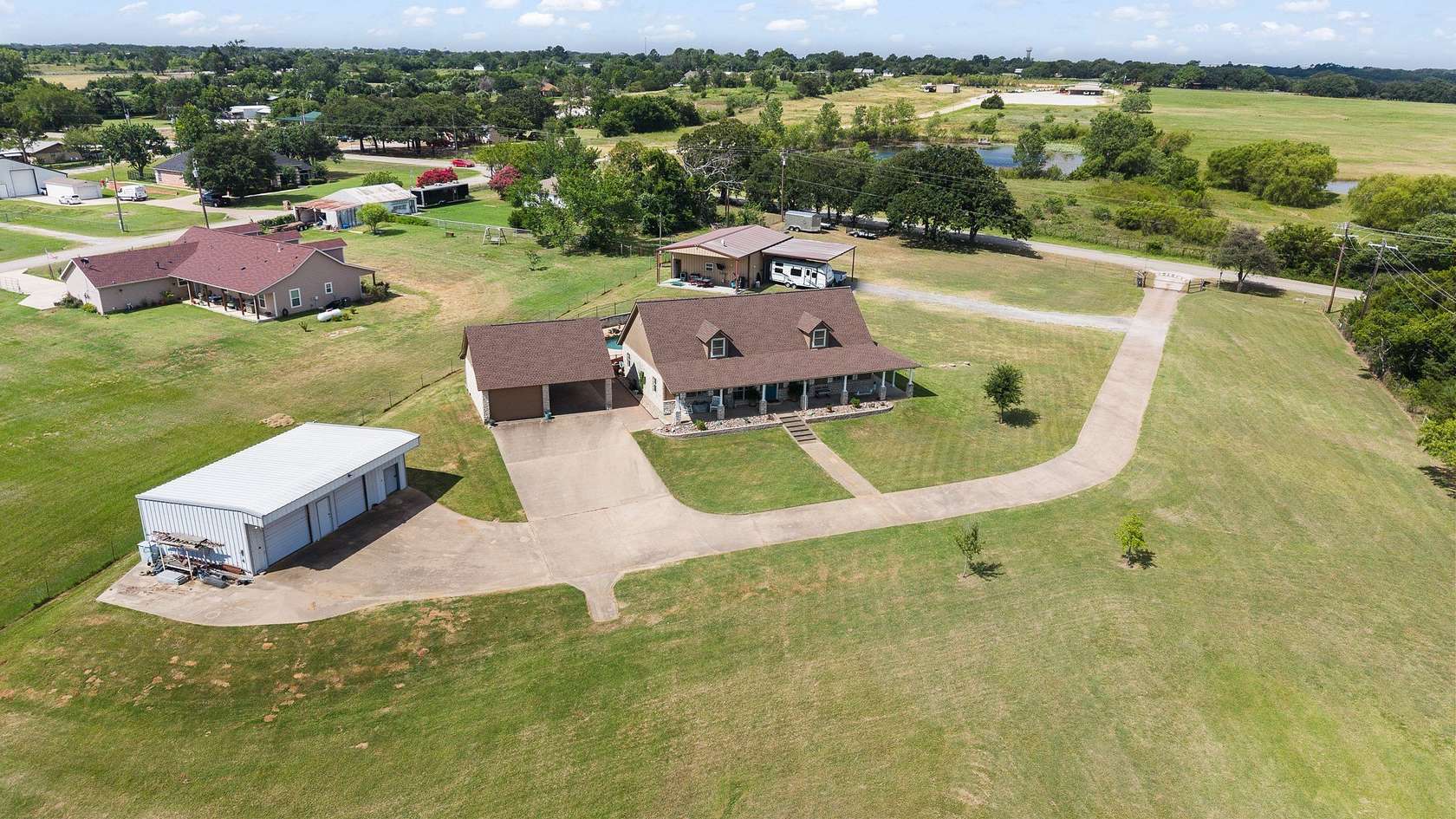 3 Acres of Land with Home for Sale in Alvarado, Texas