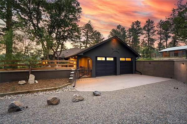 6.19 Acres of Land with Home for Sale in Franktown, Colorado