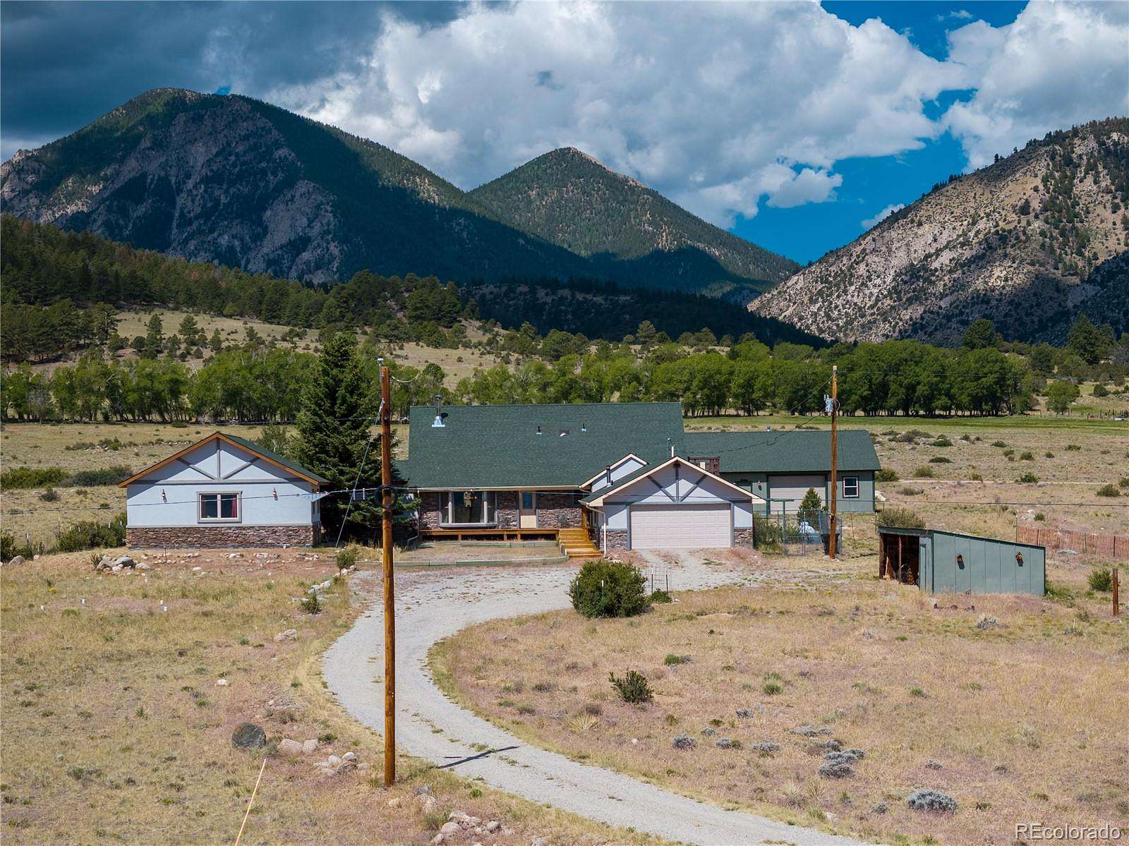 5 Acres of Land with Home for Sale in Buena Vista, Colorado