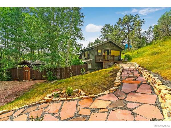 2.67 Acres of Land with Home for Sale in Glen Haven, Colorado