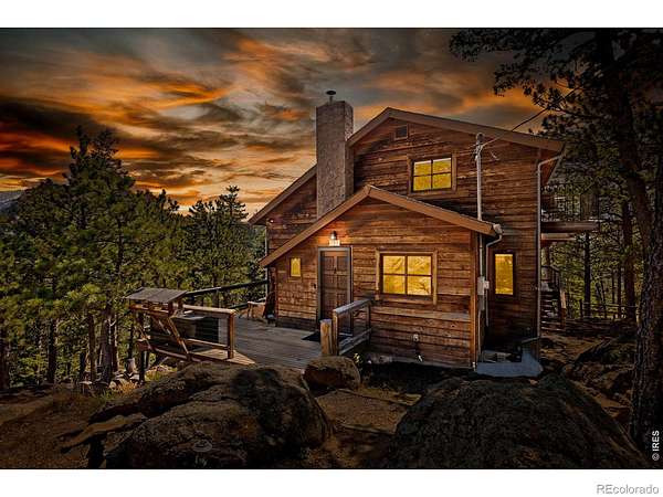 1.69 Acres of Land with Home for Sale in Lyons, Colorado
