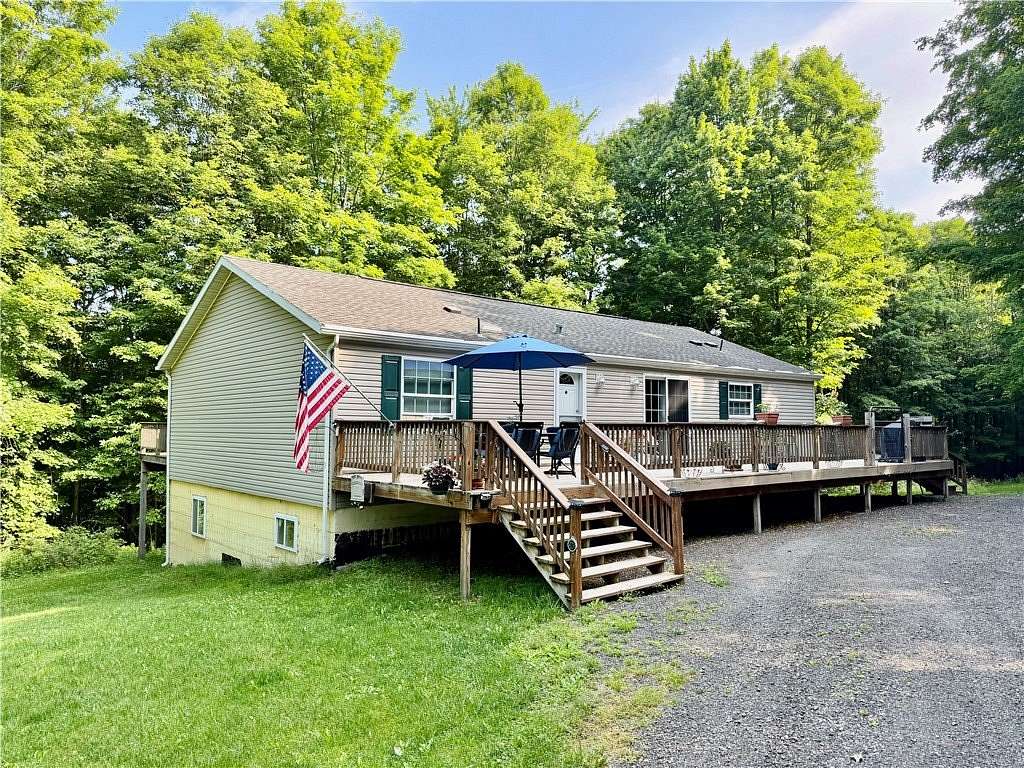 20.9 Acres of Recreational Land with Home for Sale in Beaver Dams, New York