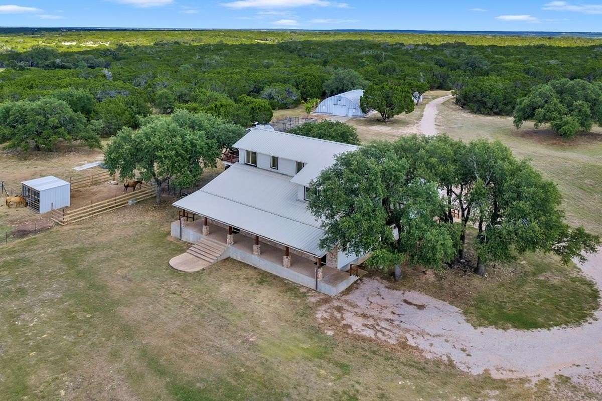 12 Acres of Land with Home for Sale in Burnet, Texas