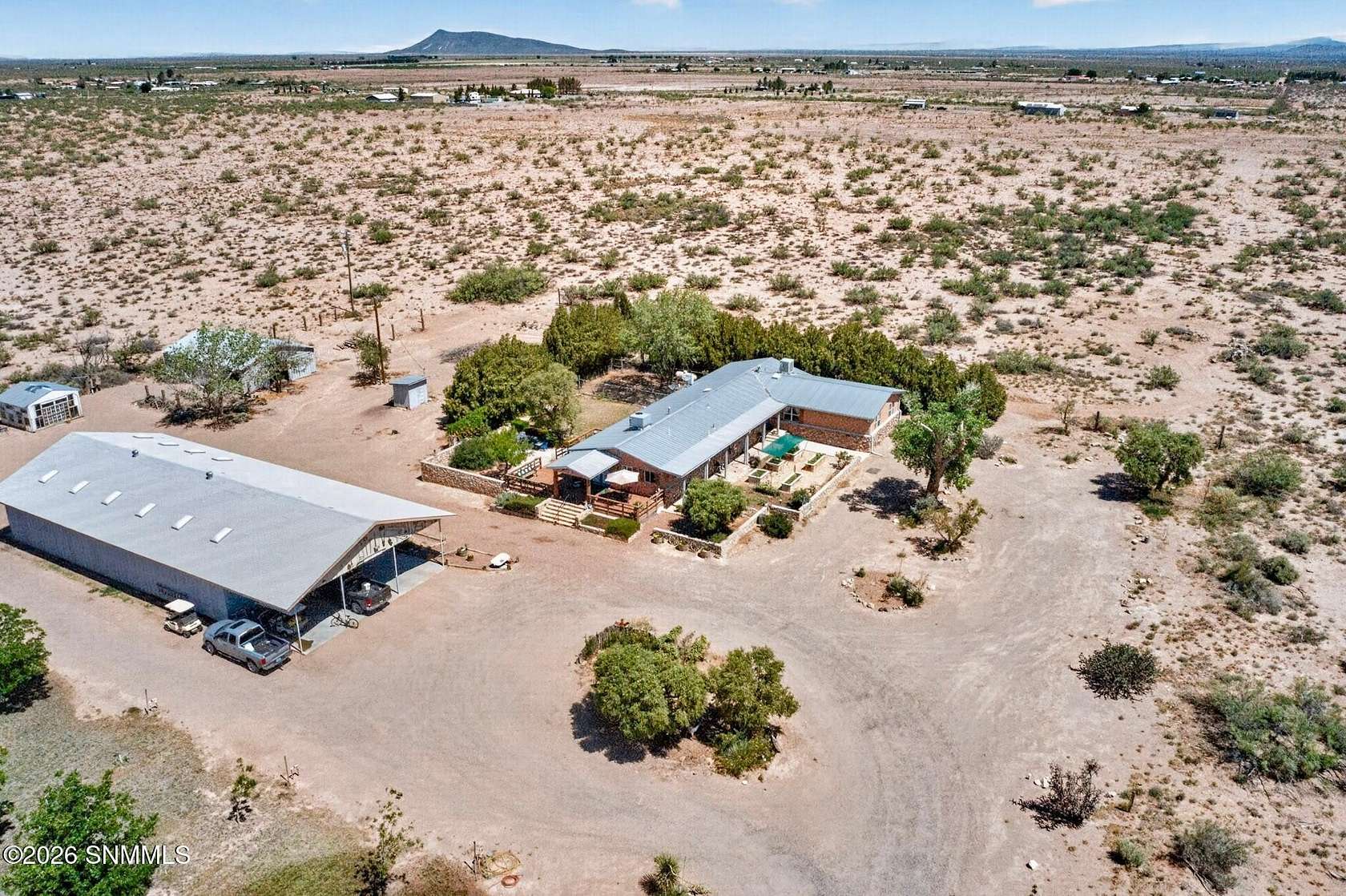 40.4 Acres of Agricultural Land with Home for Sale in Deming, New Mexico