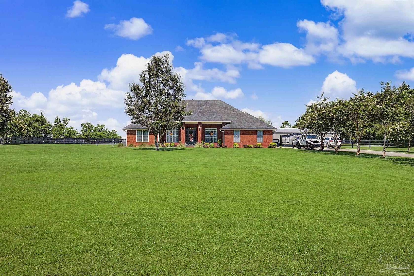 5 Acres of Land with Home for Sale in Robertsdale, Alabama