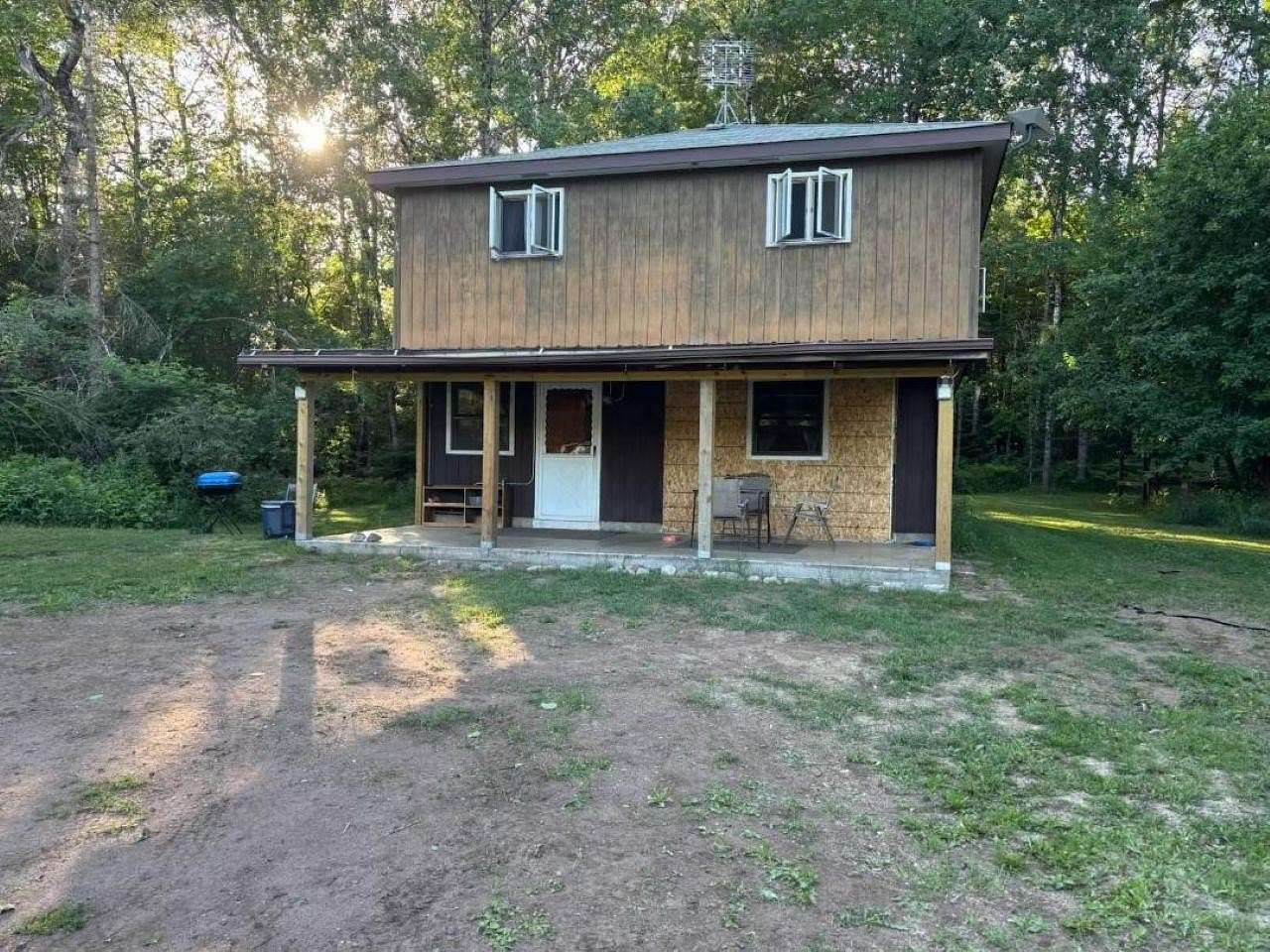 34.7 Acres of Recreational Land with Home for Sale in Park Falls, Wisconsin