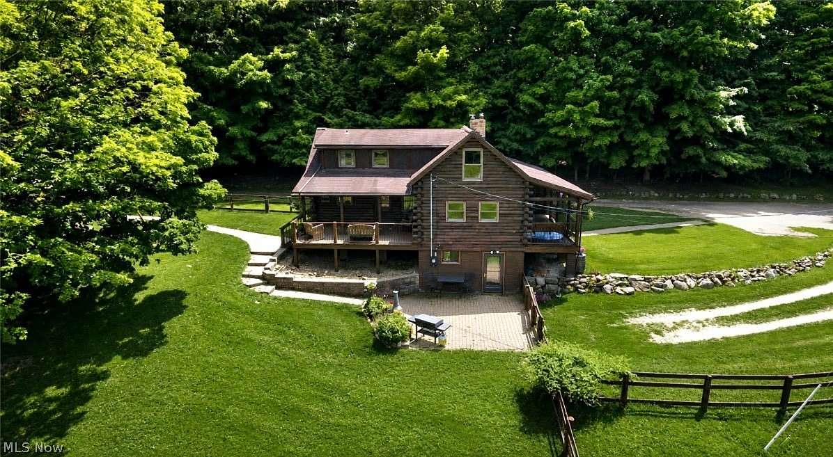 3 Acres of Land with Home for Sale in Mantua, Ohio