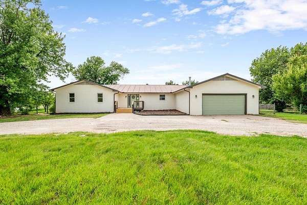 9.8 Acres of Land with Home for Sale in Sedgwick, Kansas