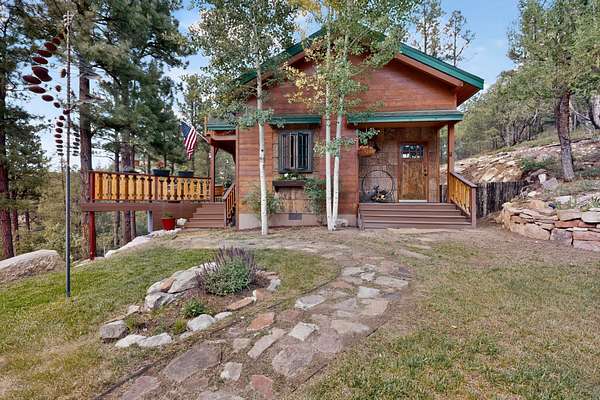 4 Acres of Land with Home for Sale in Pecos, New Mexico