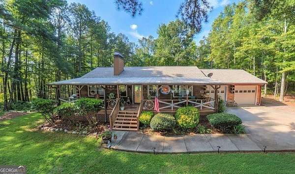 3.67 Acres of Land with Home for Sale in Whitesburg, Georgia