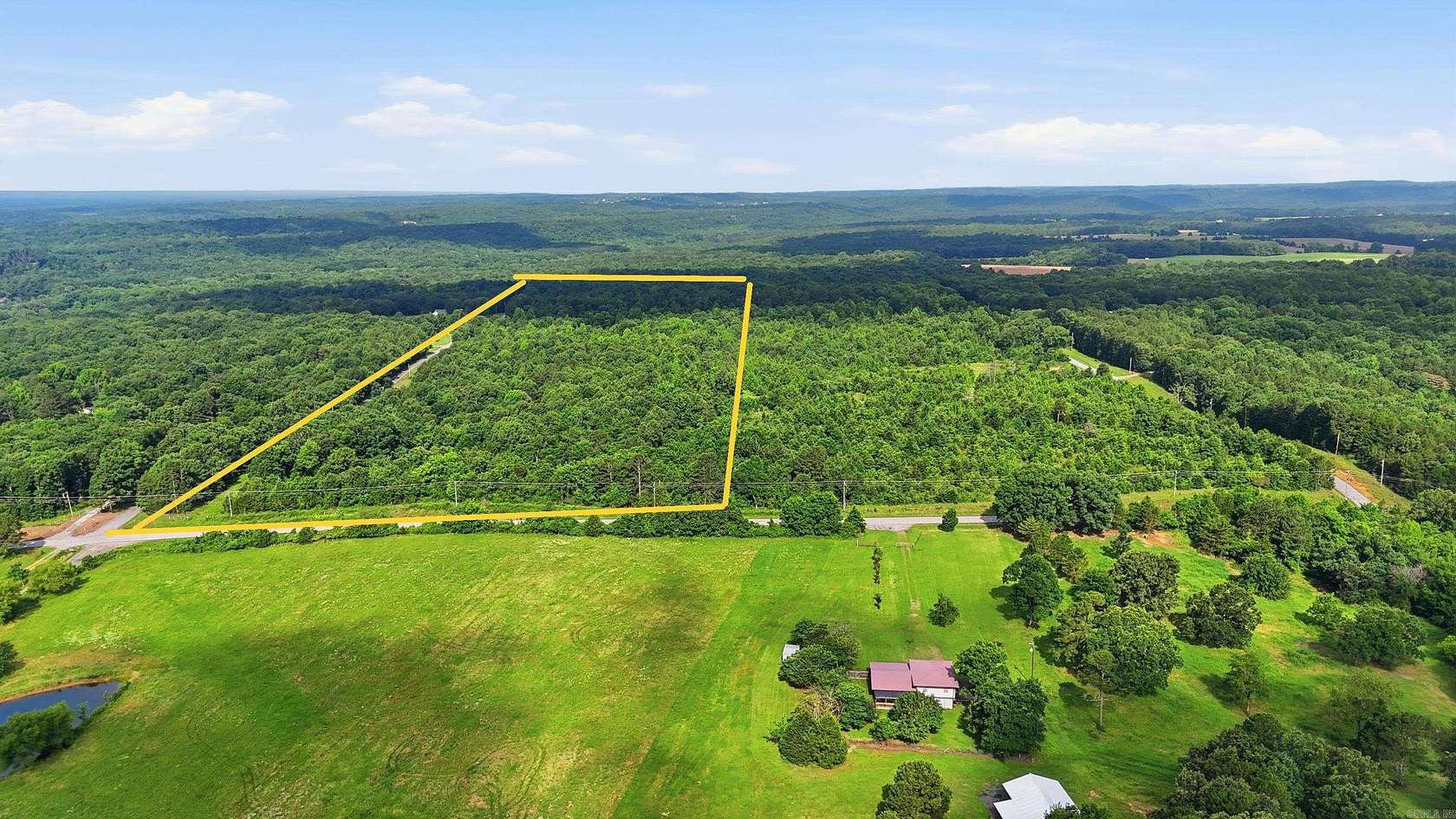 40 Acres of Recreational & Residential Land for Sale in Romance, Arkansas