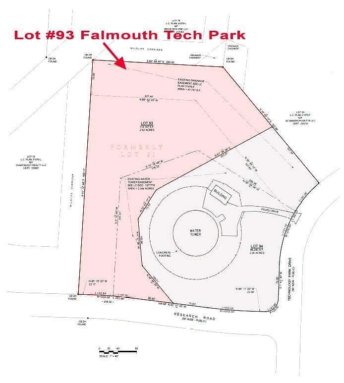 4.88 Acres of Commercial Land for Sale in Teaticket, Massachusetts