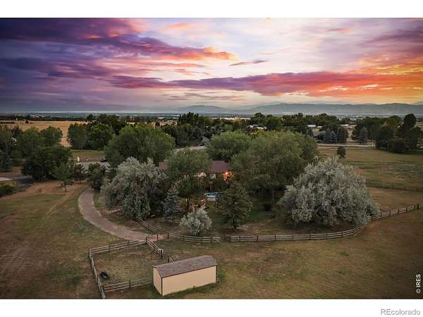 5.12 Acres of Land with Home for Sale in Fort Collins, Colorado