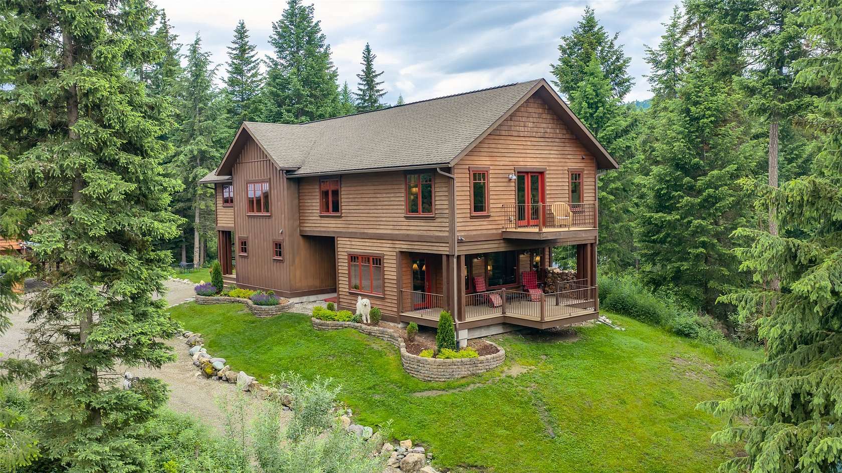 11 Acres of Land with Home for Sale in Whitefish, Montana