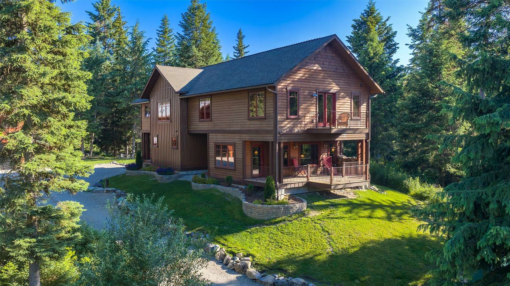 11 Acres of Land with Home for Sale in Whitefish, Montana
