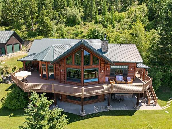28.5 Acres of Recreational Land with Home for Sale in Bigfork, Montana