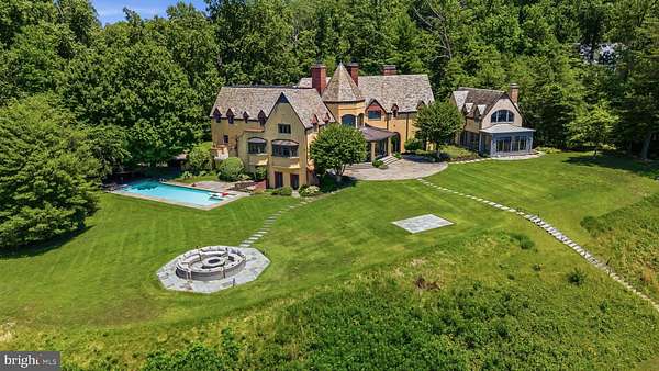 2.12 Acres of Land with Home for Sale in Gibson Island, Maryland