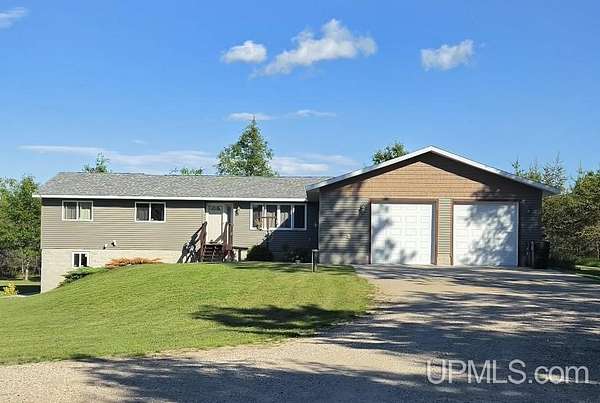 1.55 Acres of Land with Home for Sale in Rapid River, Michigan