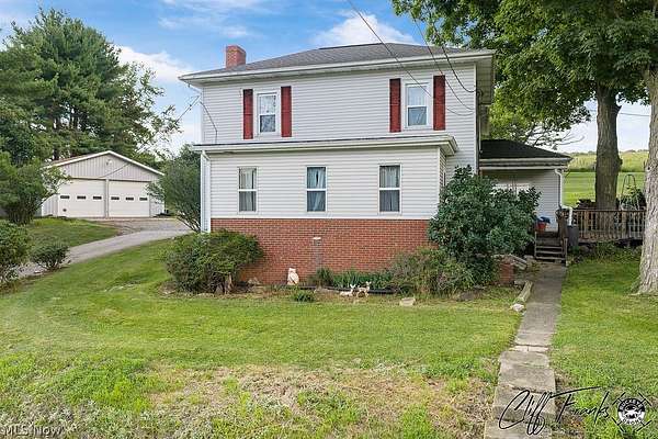 15.4 Acres of Land with Home for Auction in Dover, Ohio