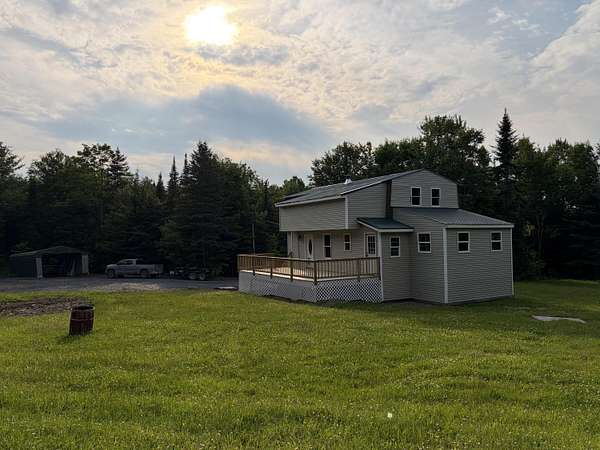 12 Acres of Recreational Land with Home for Sale in Shirley Town, Maine