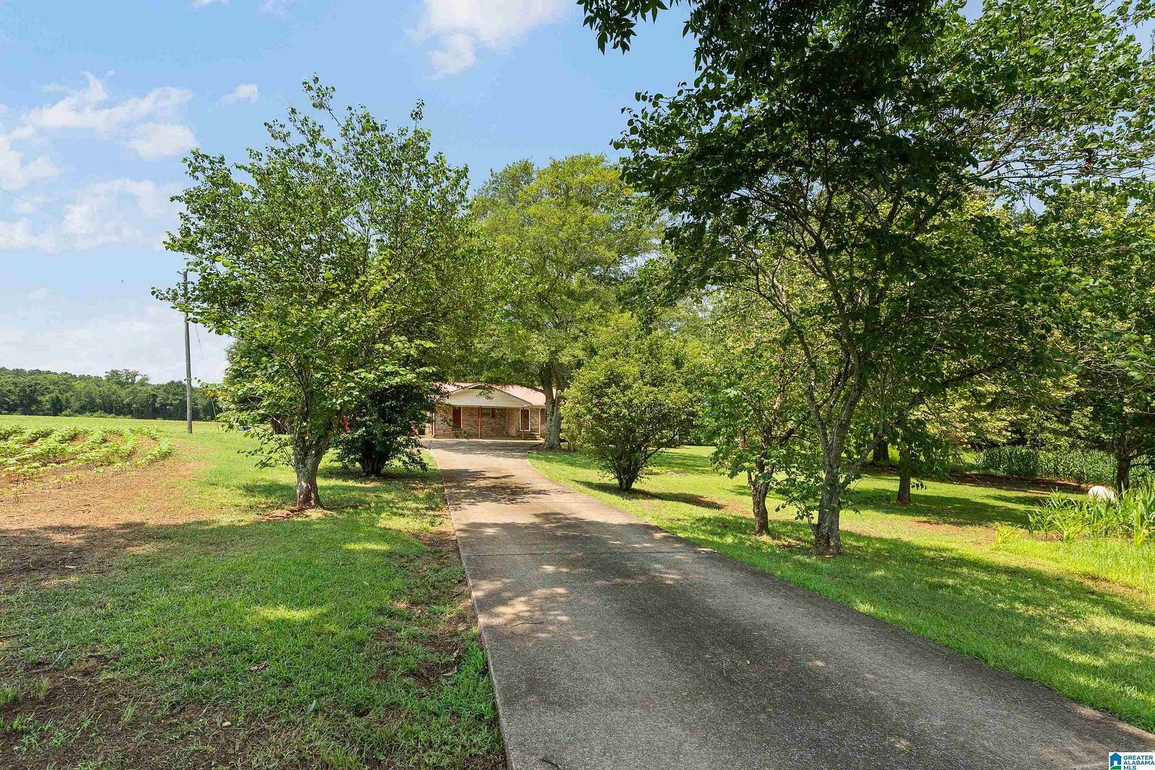 79 Acres of Land with Home for Sale in Harpersville, Alabama