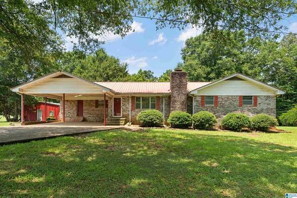 79 Acres of Land with Home for Sale in Harpersville, Alabama