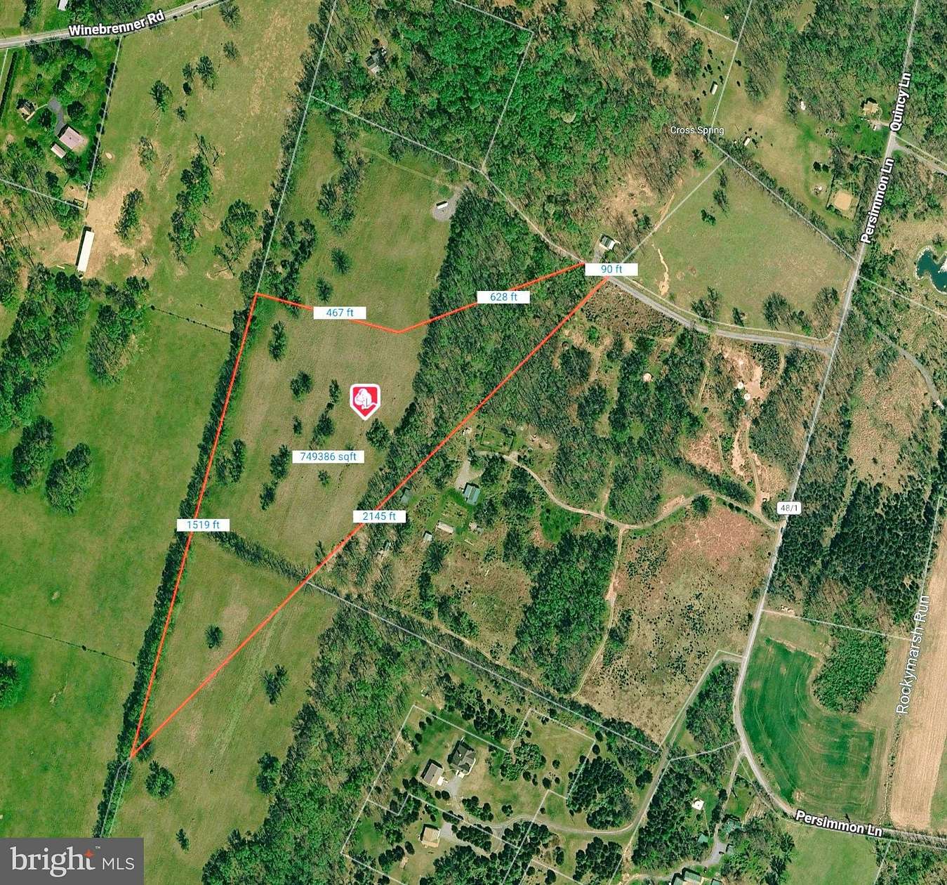 17.2 Acres of Land for Sale in Shepherdstown, West Virginia