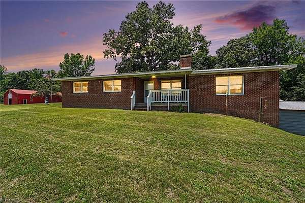 111 Acres of Land with Home for Sale in Liberty, North Carolina