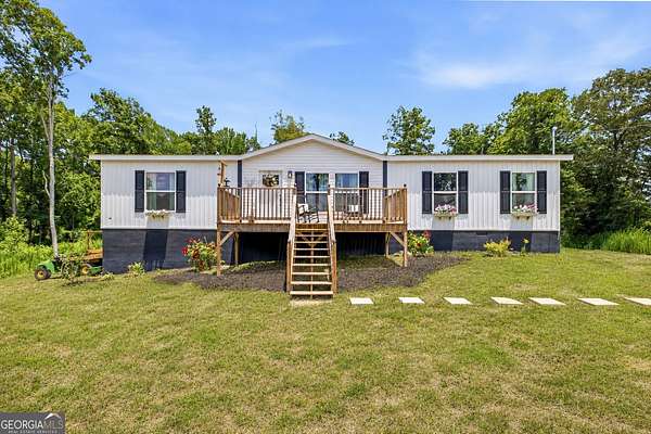 5 Acres of Land with Home for Sale in Maysville, Georgia