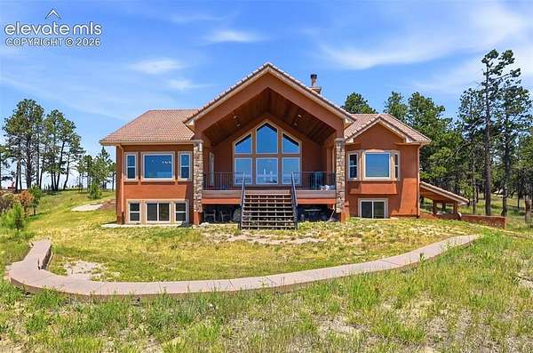 7 Acres of Land with Home for Sale in Colorado Springs, Colorado