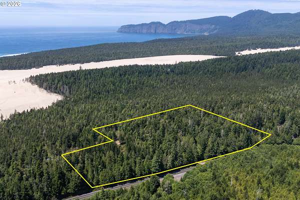12.8 Acres of Recreational Land with Home for Sale in Cloverdale, Oregon