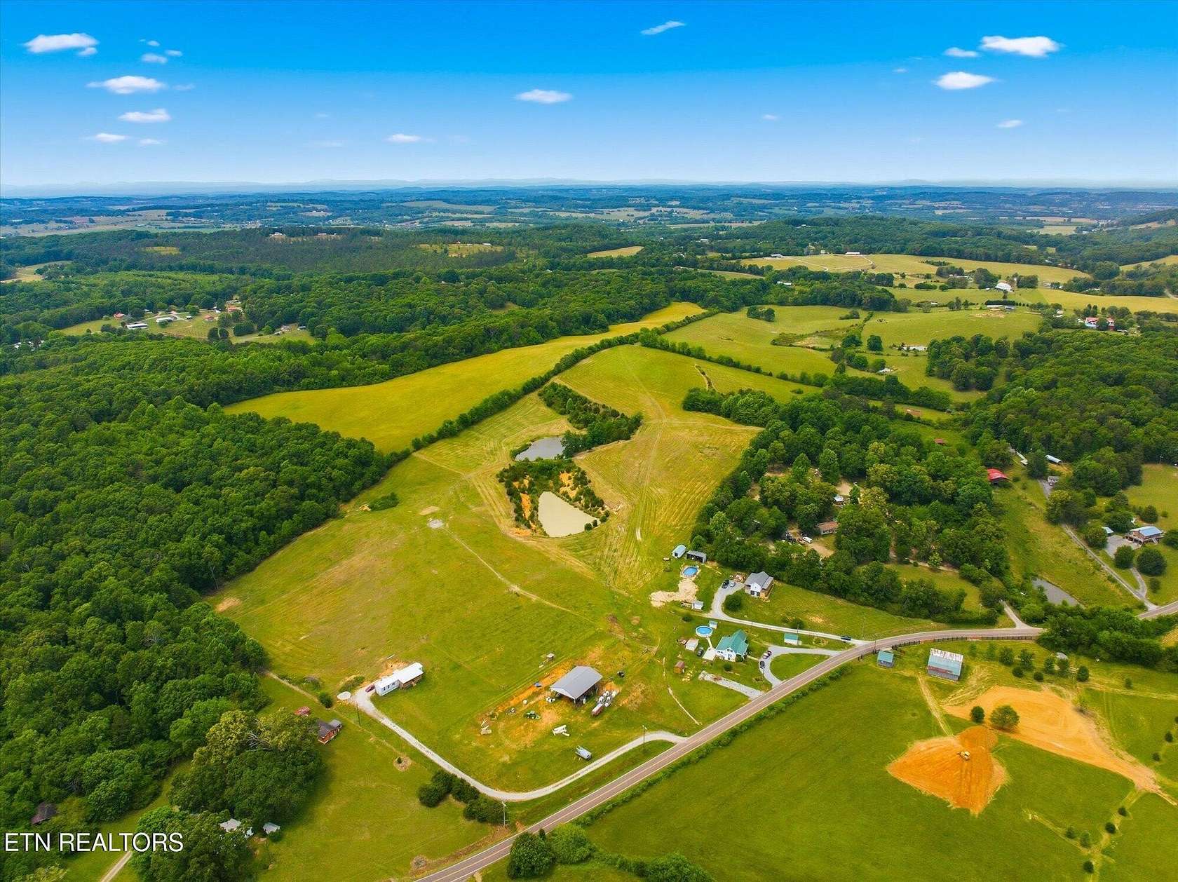 54.8 Acres of Agricultural & Residential Land for Sale in Sweetwater, Tennessee